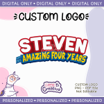 Spidey and his amazing friends Custom Logo not editable