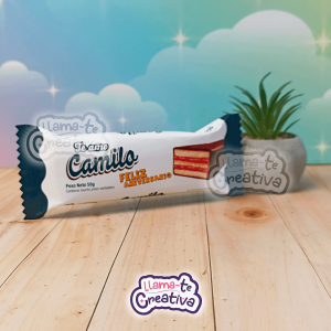Etiqueta de chocolate personalizada Doble Delicadeza