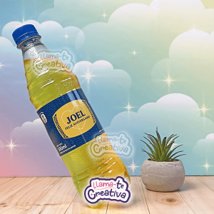Etiqueta personalizada para refresco Inca Kola de 500 ml