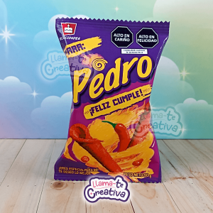 Etiqueta personalizada para refrigerios Takis Fire