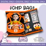 Squid Game, the doll Chip Bag, Personalized, Not editable
