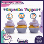 Blippi Cupcake Toppers | Printable Birthday Party Favor