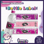 Happy 18th Birthday Party Pack | Chip Bag, Bottle Label & Juice Pouch | Instant Download - Image 4