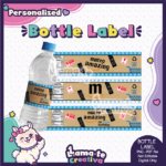 Amazon Bottle Label | Personalized Birthday Party Favor