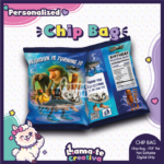 Italian Brainrot Chip Bag | Personalized Birthday Party Favor