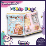 Capybara Chip Bag | Personalized Birthday Party Favor