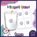 Custom Capri Sun Label | Made to Order | Capri Sun