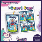 Bluey Capri Sun Label | Personalized with Photo | Birthday Party Favor