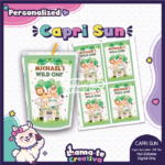 Safari Capri Sun Label | Printable Birthday Party Favor