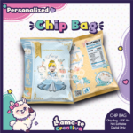 Princess Chip Bag | Personalized with Photo | Birthday Party Favor