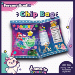Super Mario Galaxy Chip Bag | Personalized Birthday Party Favor