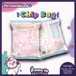 My Melody Chip Bag | Personalized Birthday Party Favor