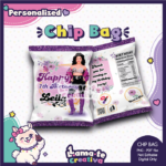 Selena Chip Bag | Model 02 | Personalized Birthday Party Favor