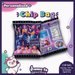 K-Pop Demon Hunters Chip Bag | Personalized Birthday Party Favor