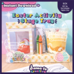 Easter Activity Tray Party Favor | Printable Easter Favor - Image 3