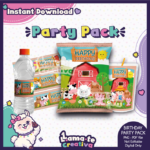 Farm Boy Party Pack | Chip Bag, Bottle Label & Juice Pouch