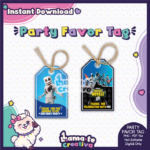 Fortnite Battle Royale Birthday Party Favor Tags | Printable | Instant Download