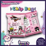 Hello Kitty and Friends Chip Bag | Personalized Birthday Party Favor