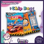 Hot Wheels Chip Bag | Personalized Birthday Party Favor