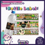 Mickey Safari Party Pack | Chip Bag, Bottle Label & Juice Pouch - Image 4