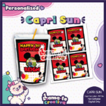 Mickey Mouse Capri Sun Label | Personalized with Photo | Birthday Party Favor