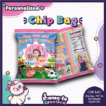 Ms. Rachel Chip Bag | Personalized Birthday Party Favor