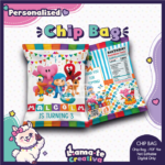 Pocoyo Chip Bag | Personalized Birthday Party Favor