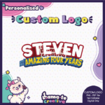 Spidey and His Amazing Friends Custom Logo | Personalized Birthday Party