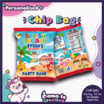Splish Splash Chip Bag | Personalized Birthday Party Favor
