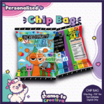 Sprunki Game Chip Bag | Personalized Birthday Party Favor