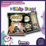 Star Wars Chip Bag | Printable Birthday Party Favor | Instant Download