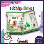 Princess Tiana Chip Bag | Personalized with Photo | Birthday Party Favor