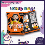 Squid Game Young-hee Doll Chip Bag | Personalized Birthday Party Favor