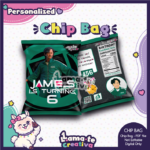 Squid Game Player 456 Chip Bag | Personalized Birthday Party Favor