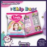 Lara Campos Rhenné Chip Bag | Personalized Birthday Party Favor