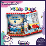 Smurfs Chip Bag | Personalized Birthday Party Favor
