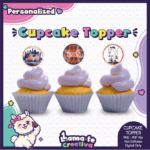 Mets Cupcake Toppers | Printable Party Favor | Instant Download