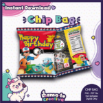 Pokemon Chip Bag | Printable Birthday Party Favor
