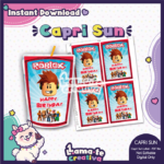 Roblox Capri Sun Label | Printable Birthday Party Favor