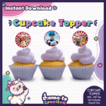 Roblox Cupcake Toppers | Printable Party Favor | Instant Download