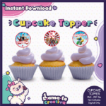 Roblox Cupcake Toppers | Printable Party Favor | Instant Download - Image 2