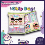 Spa Girls Chip Bag Model 02 | Personalized Birthday Party Favor