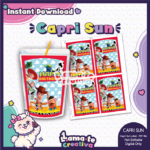 Toy Story Capri Sun Label | Printable Birthday Party Favor