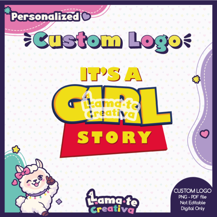 Toy Story Custom Logo | Personalized Birthday Party - Image 2