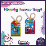 Spidey Birthday Party Favor Tags | Printable | Instant Download